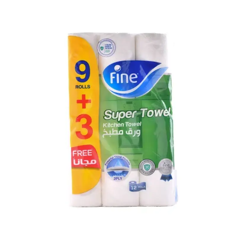 Fine Kitchen Super Towel - Pack of 9+3